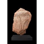 FRAGMENT OF ETRUSCAN OR EARLY ROMAN TERRACOTTA ARCHITECTURAL ELEMENT