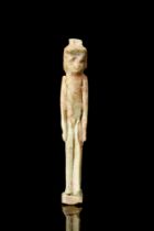 EGYPTIAN FAIENCE THOTH AS BABOON