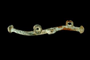 BRONZE AGE BRONZE HARNESS CHEEK PIECE