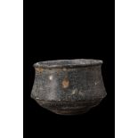 BACTRIAN SCHIST CARVED VESSEL