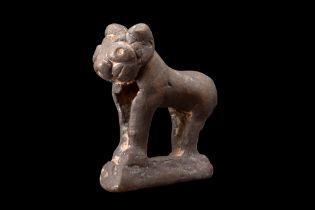 SELJUK BRONZE LION FIGURINE