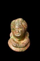 ROMAN BRONZE BUST