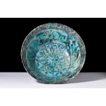 KASHAN TURQUOISE GLAZED BOWL