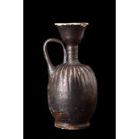 GREEK BLACK-GLAZE LEKYTHOS