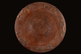 ROMAN TERRA SIGILLATA BOWL WITH ANIMALS