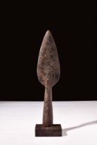 A ROMAN IRON SPEAR HEAD