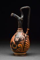 APULIAN RED-FIGURED POTTERY EPICHYSIS