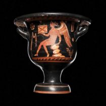 APULIAN RED-FIGURE BELL KRATER