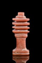 EGYPTIAN CARNELIAN DJED PILLAR AMULET