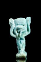 EGYPTIAN FAIENCE SHU AMULET