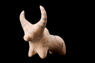 INDUS VALLEY TERRACOTTA ZEBU BULL IDOL