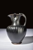 GREEK CAMPANIAN BLACK-GLAZED OINOCHOE