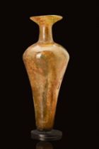 ROMAN OLIVE GREEN AMPHORA BOTTLE