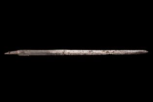 RARE BYZANTINE IRON PARAMERION SWORD