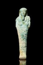 EGYPTIAN FAIENCE SHABTI