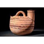 GREEK DAUNIAN POTTERY ASKOS