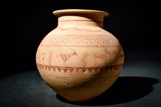 ANATOLIAN POTTERY VESSEL WITH ANIMALS