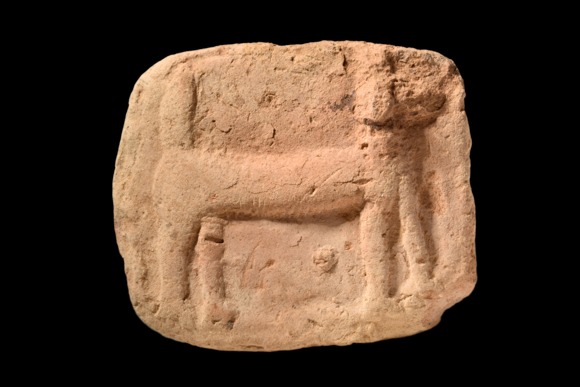 OLD BABYLONIAN POTTERY PLAQUE