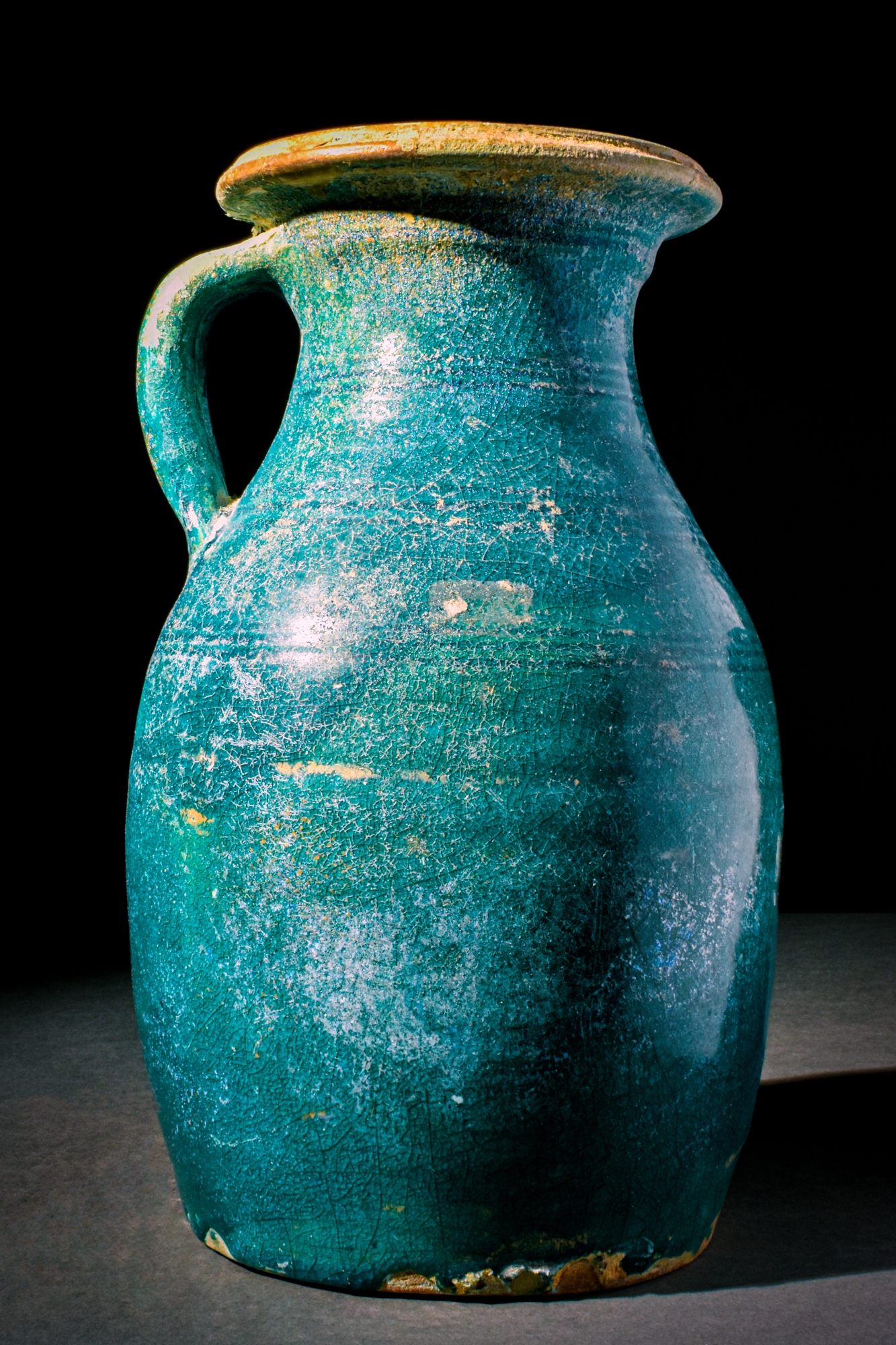 PARTHIAN BLUE GLAZED JUG - Bild 3 aus 3