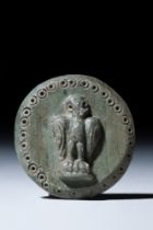 EASTERN ROMAN STONE SEAL WITH LEGIONARY EAGLE