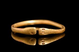 ROMAN GOLD SNAKE RING