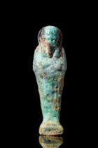 EGYPTIAN FAIENCE USHABTI