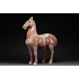 CHINESE HAN DYNASTY TERRACOTTA HORSE - TL TESTED