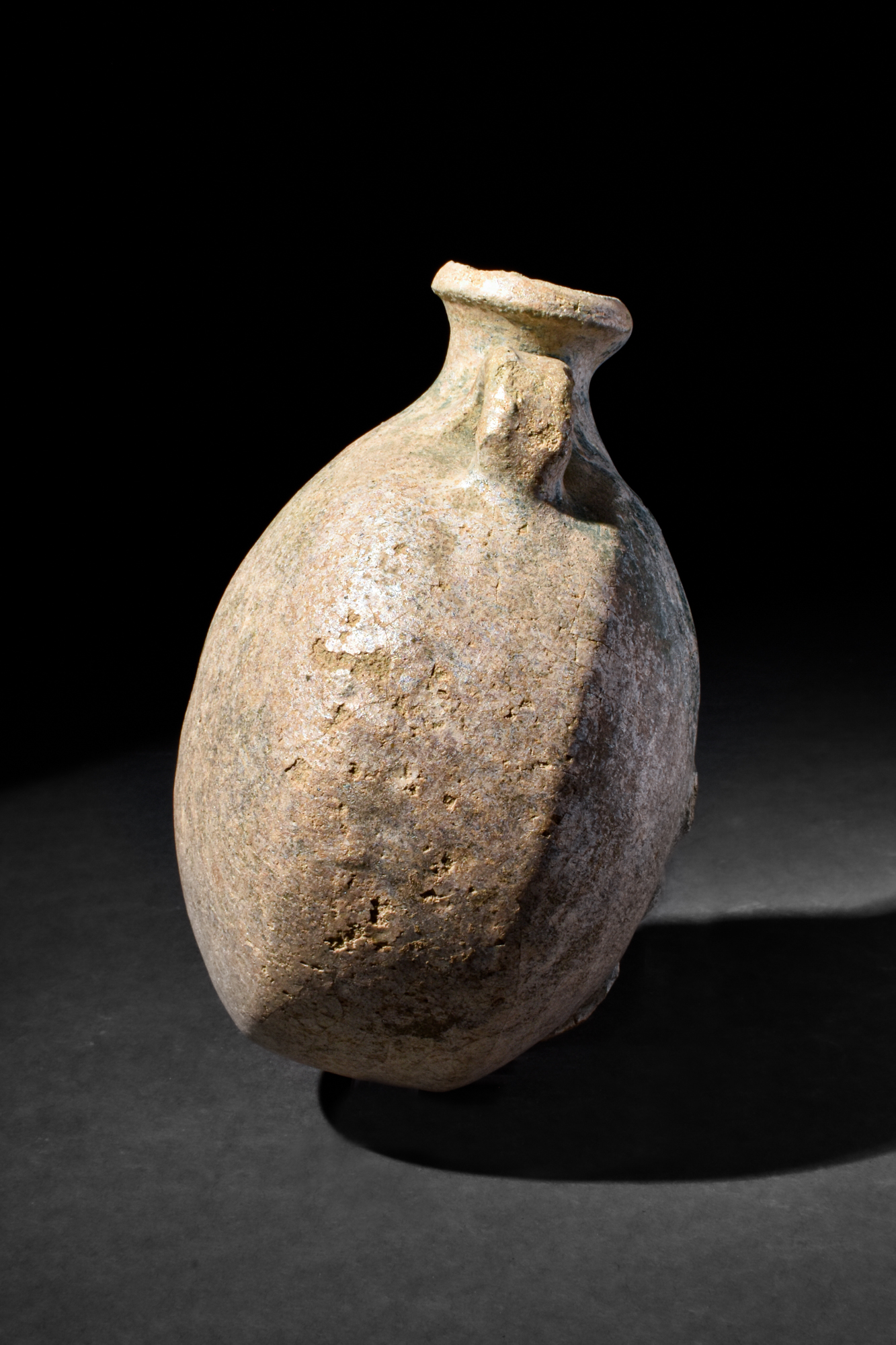 SASANIAN POTTERY PILGRIM FLASK - Bild 3 aus 3