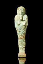 EGYPTIAN FAIENCE USHABTI