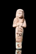 EGYPTIAN FAIENCE USHABTI