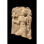 OLD BABYLONIAN POTTERY PLAQUE