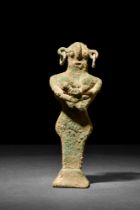 WESTERN ASIATIC BRONZE IDOL FIGURE