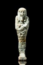 EGYPTIAN FAIENCE USHABTI