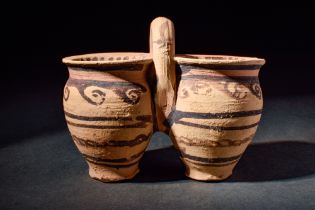 DAUNIAN POTTERY DOUBLE SITULA