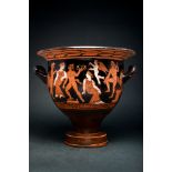 ATTIC BELL KRATER WITH DIONYSIAC SCENE