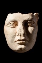 RARE GREEK MARBLE FACE