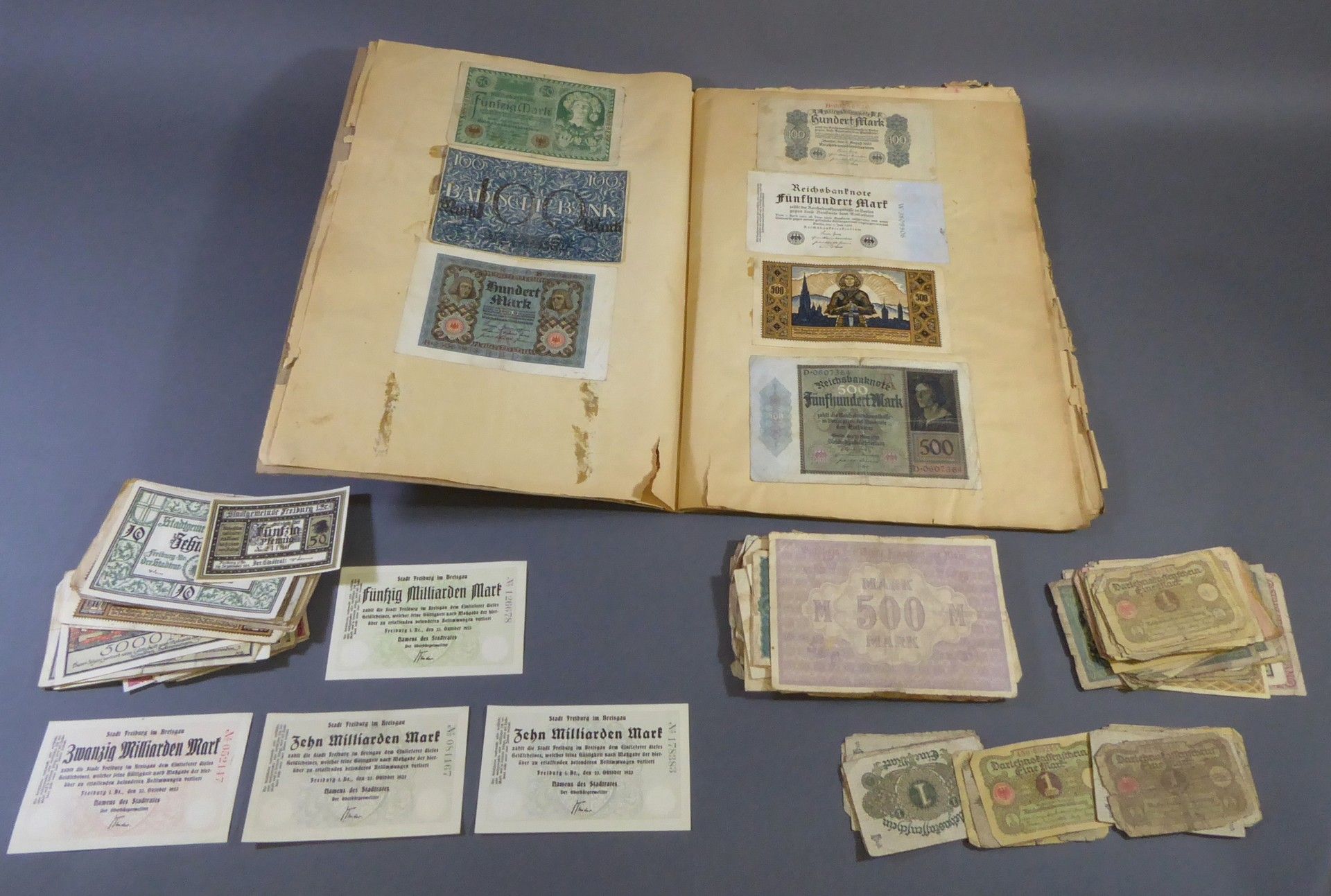 Konv. Reichsbanknoten/Notgeld