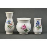 Drei diverse Vasen
