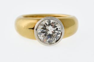 Solitärring ca. 2,75 ct