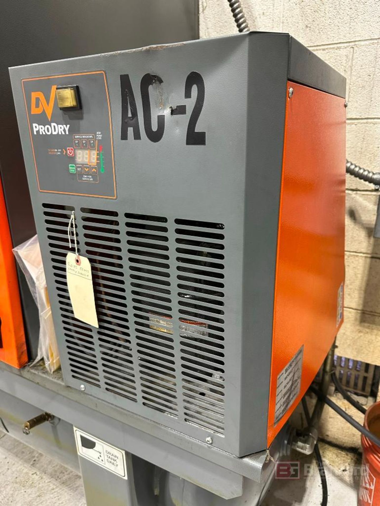 DV Systems Model G30TDVSD 30-HP Rotary Screw Air Compressor - Image 10 of 11