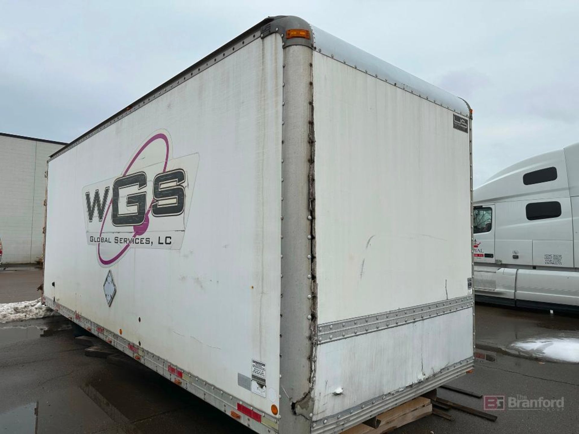 US Truck Body Approx 24' Long Box Truck Body - Image 3 of 4