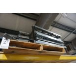 PALLET LOT TO INCLUDE: MECO OMAHA STEEL MATERIAL RACKS MODEL BSRH1-KD 1800 LB CAPACITY *PLEASE NOTE: