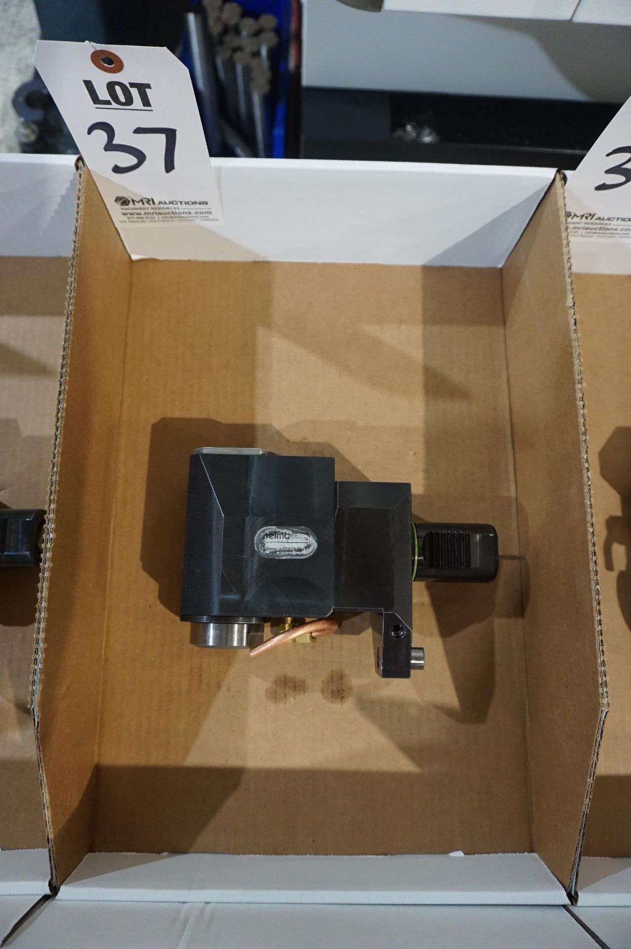 HEIMATEC HIGH SPEED DRIVEN TOOL HOLDER FOR MAZAK HQR, 15,000 RPM, PART NO 803045282, S/N 4012 / 20: - Image 2 of 3
