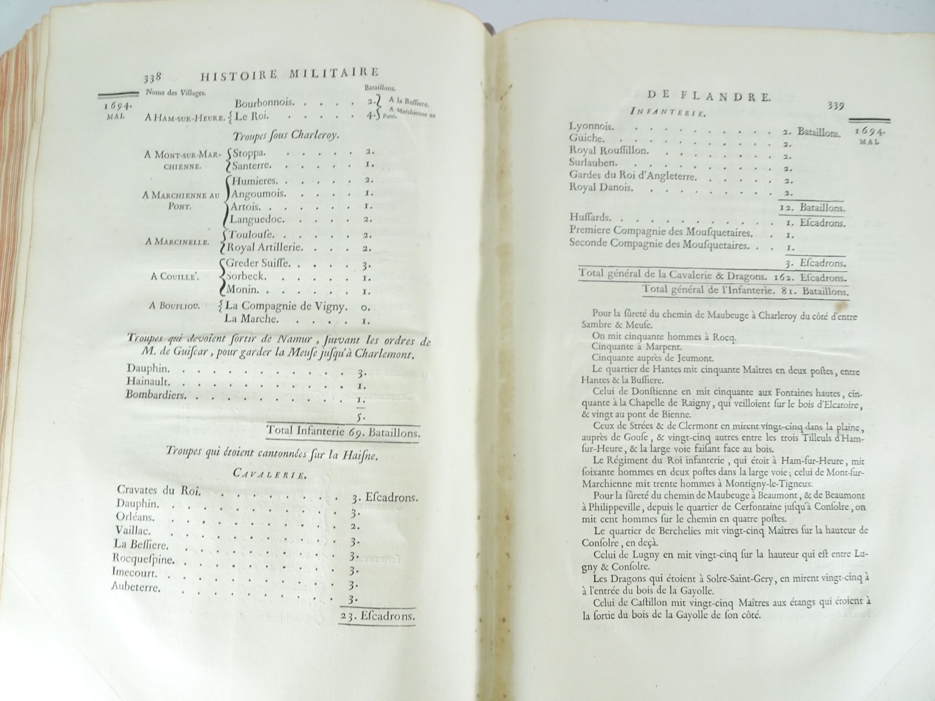 |Histoire Militaire| Chevalier de Beaurain, "Histoire Militaire de Flandre depuis l'année 1690 - Image 14 of 19