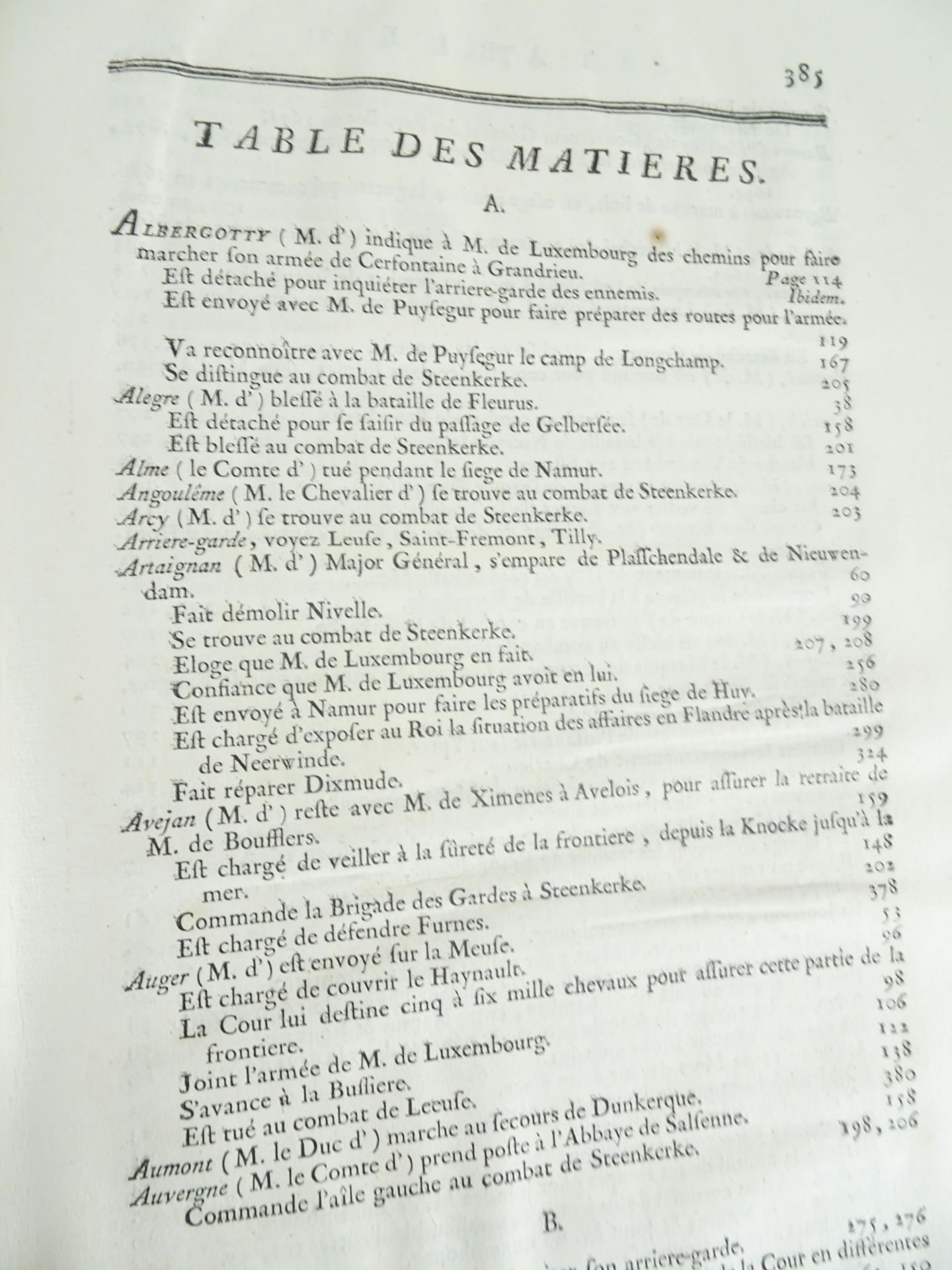 |Histoire Militaire| Chevalier de Beaurain, "Histoire Militaire de Flandre depuis l'année 1690 - Image 17 of 19