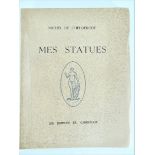 |Littérature| Michel de Ghelderode, "Mes Statues", édition limitée, 1943. Les éditions du Carrefour,