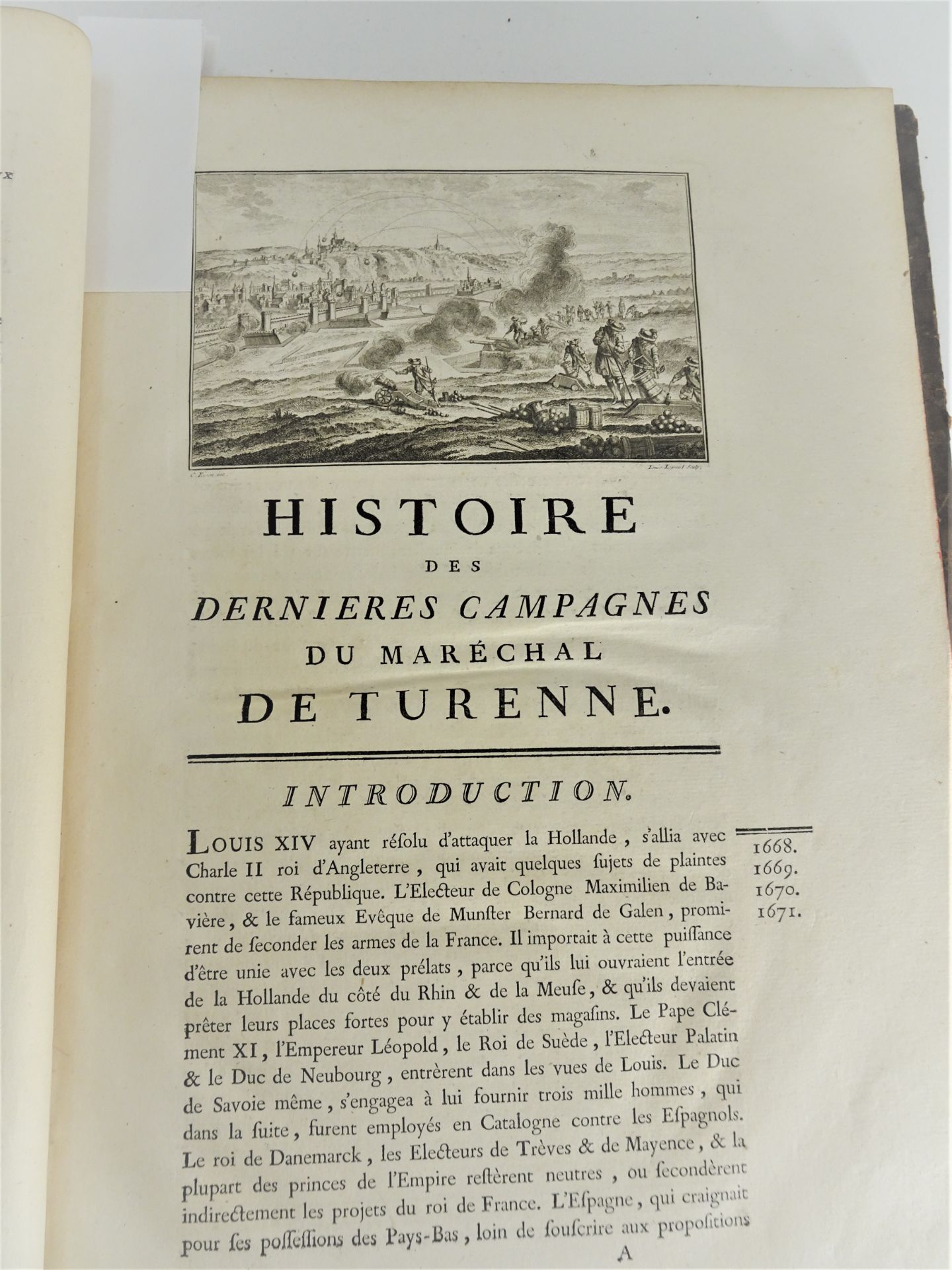 |Histoire militaire| Beaurain Chevalier de, "Histoire des quatre dernières campagnes du maréchal - Image 4 of 20