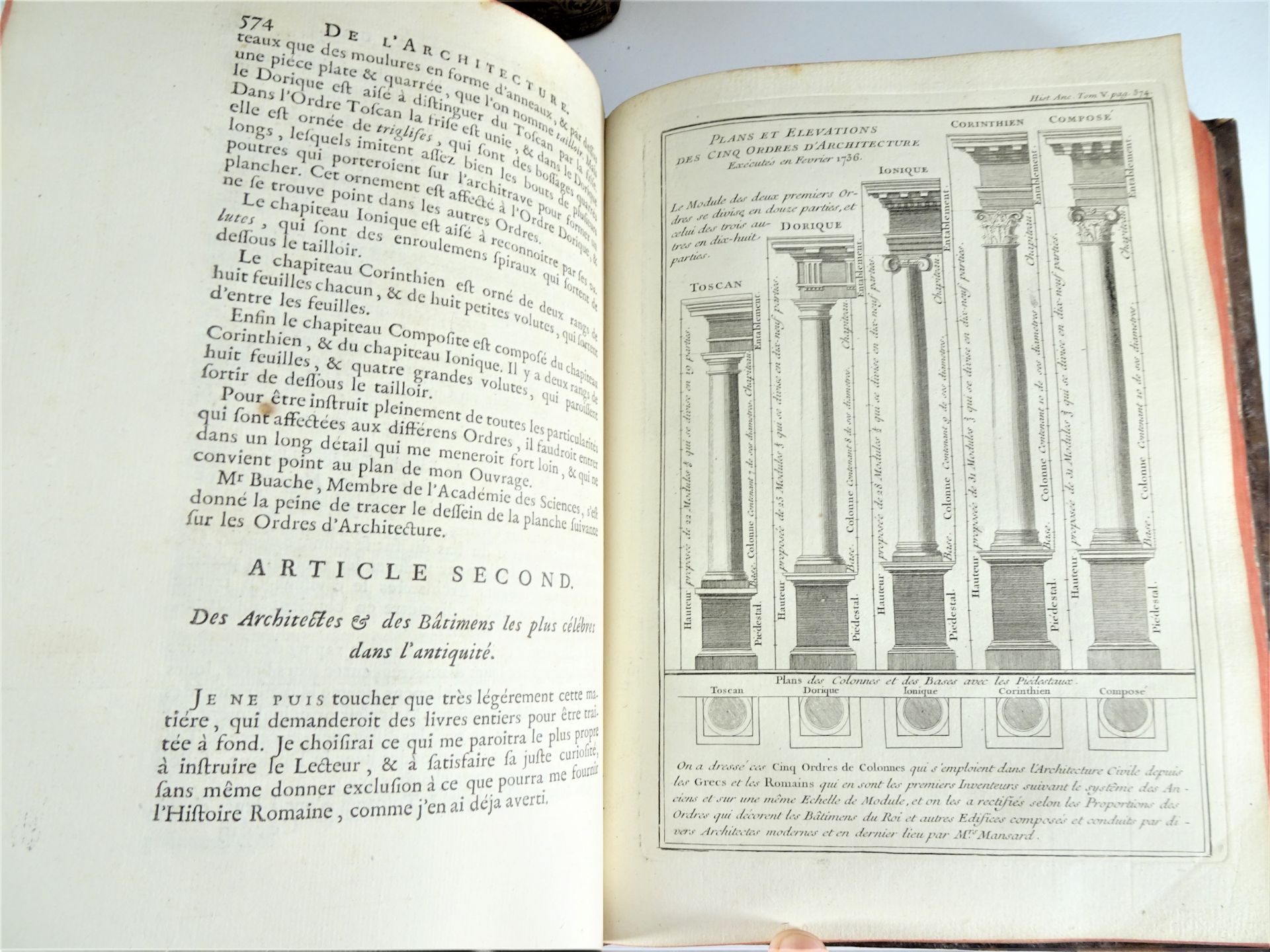 |Histoire| 1740, Rollin M., "Histoire ancienne des Egyptiens, des Carthaginois, des Assyriens, des - Image 7 of 9