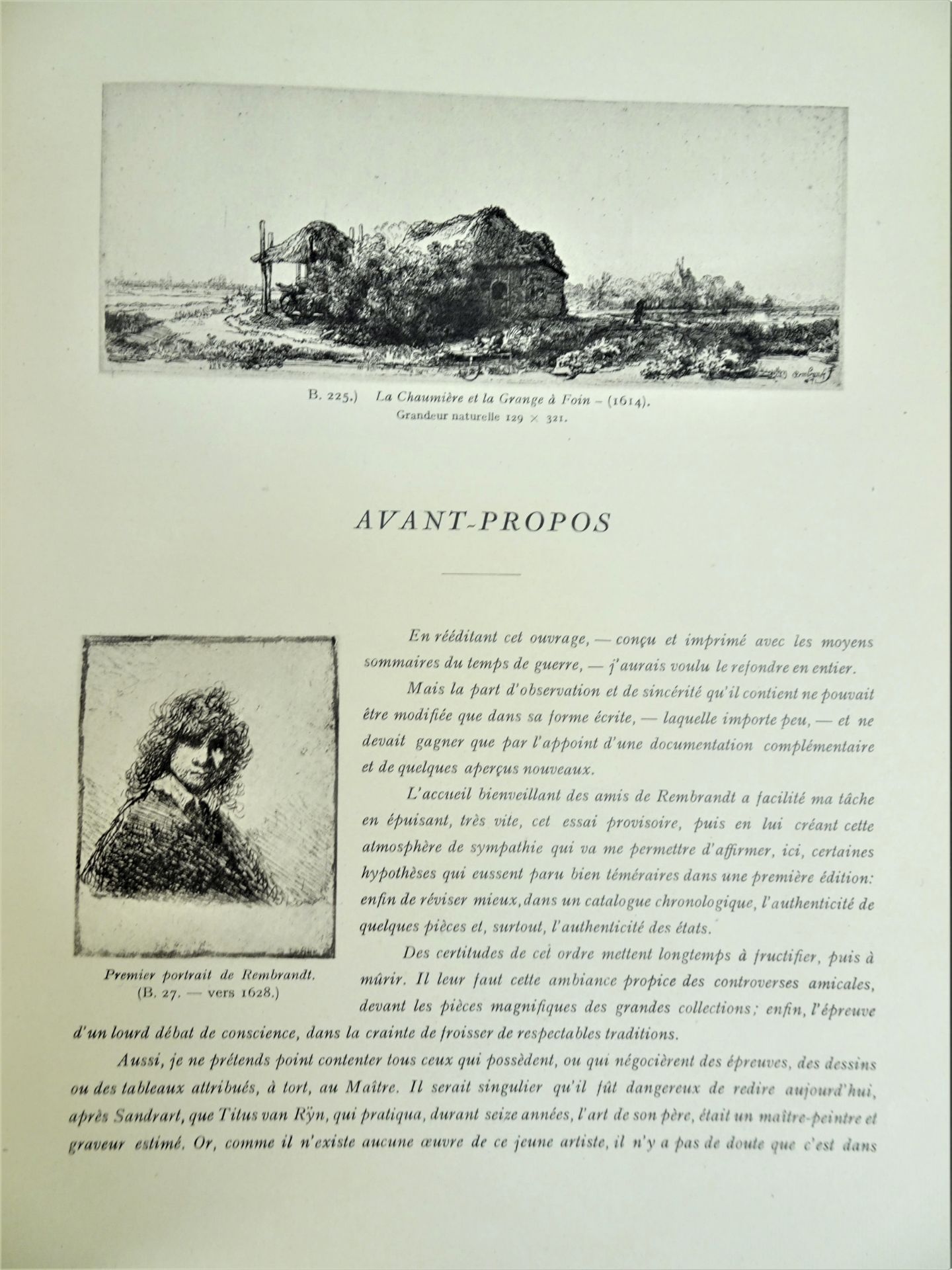 |Art|André Charles Coppier, "Les eaux-fortes de Rembrandt", 1922, limité. Paris, Armand Colin, " - Image 3 of 15