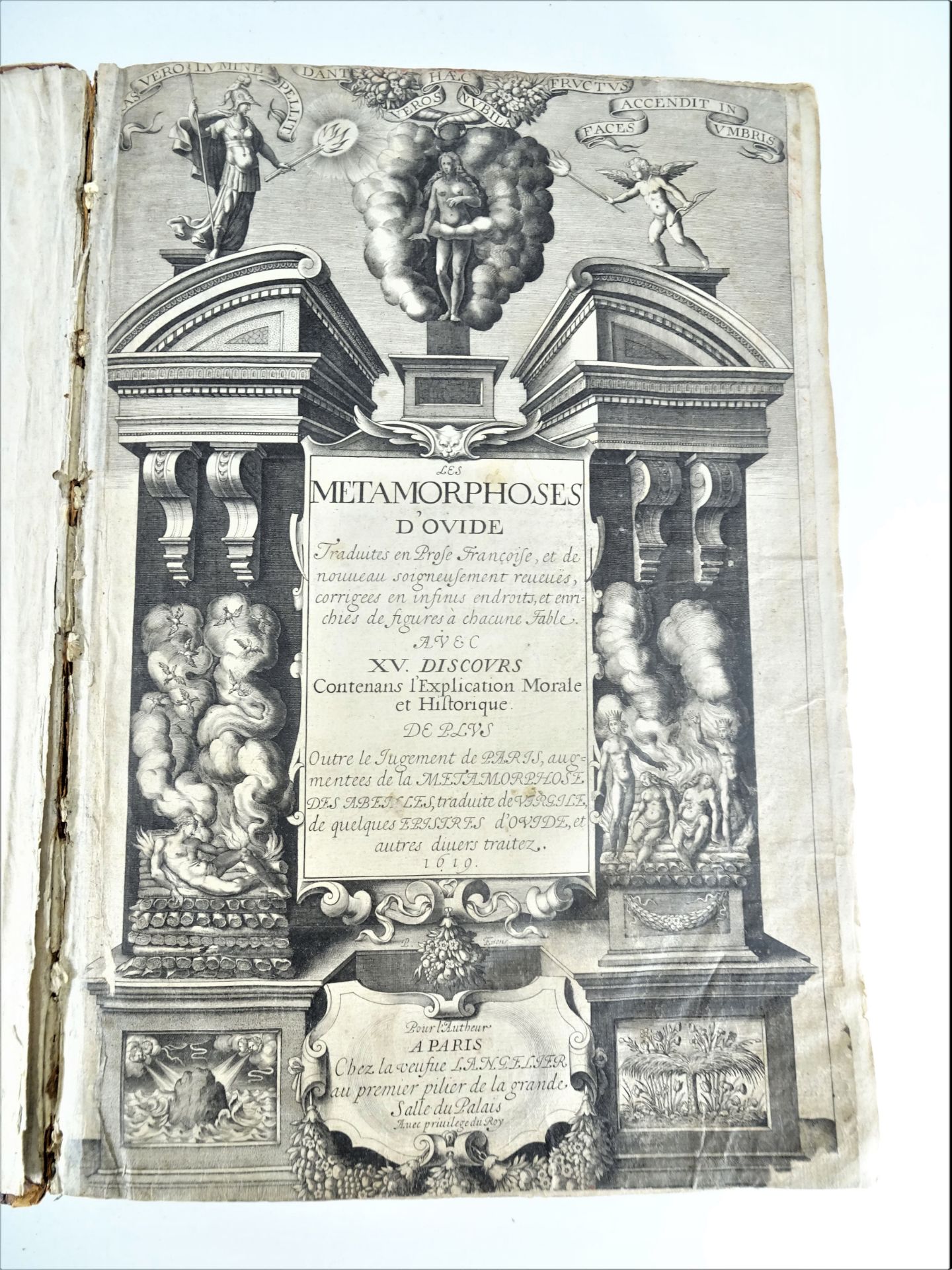 |Fables| Ovide, "Les Metamorphoses d'Ovide Traduits en Prose Françoise, et de nouveau